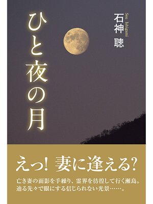 cover image of ひと夜の月